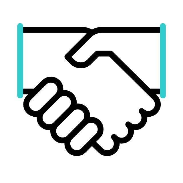 animated handshake